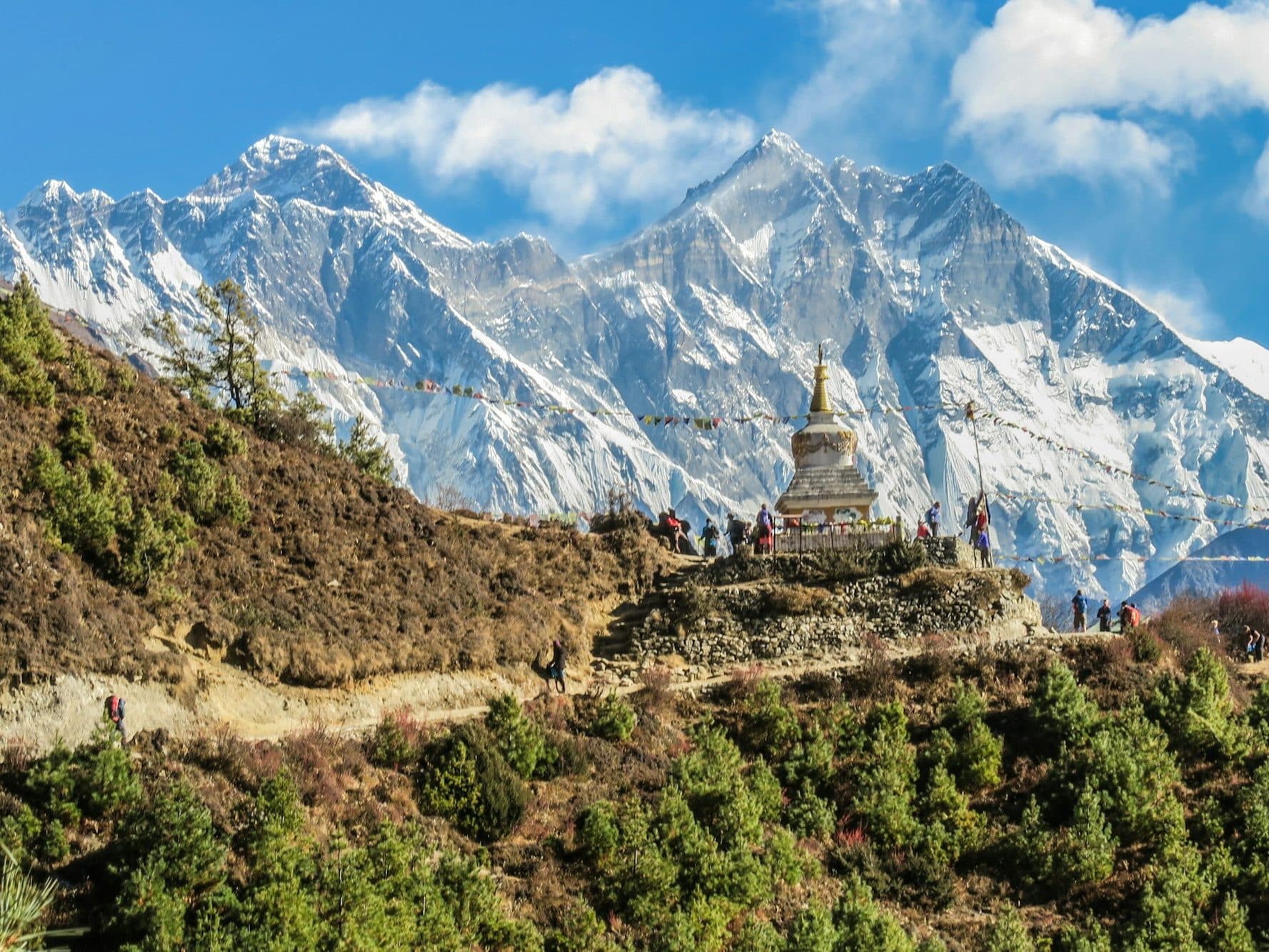 From the Himalayas
